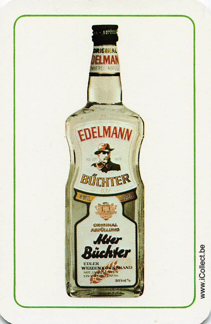 Single Swap Playing Cards Alcohol Eldemann Buchter (PS23-43F) - Click Image to Close