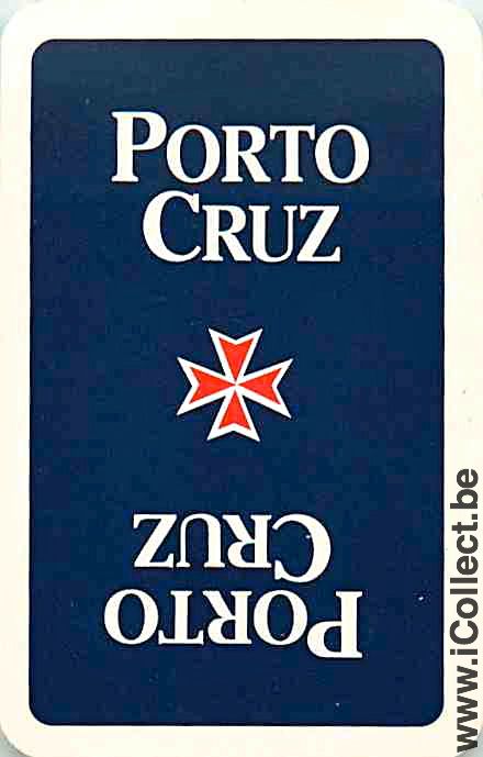 Single Swap Playing Cards Alcohol Porto Cruz (PS06-12B)