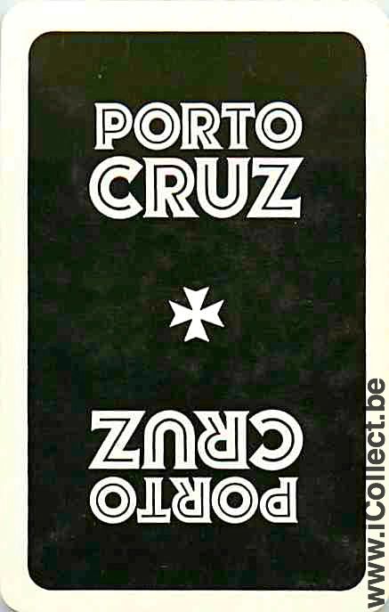 Single Swap Playing Cards Alcohol Porto Cruz (PS06-12C)