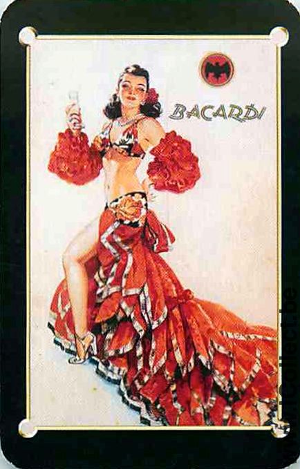 Single Swap Playing Cards Alcohol Rhum Bacardi (PS06-31E) - Click Image to Close