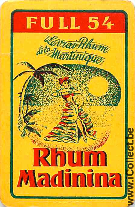 Single Swap Playing Cards Alcohol Rhum Madina (PS06-31H) - Click Image to Close