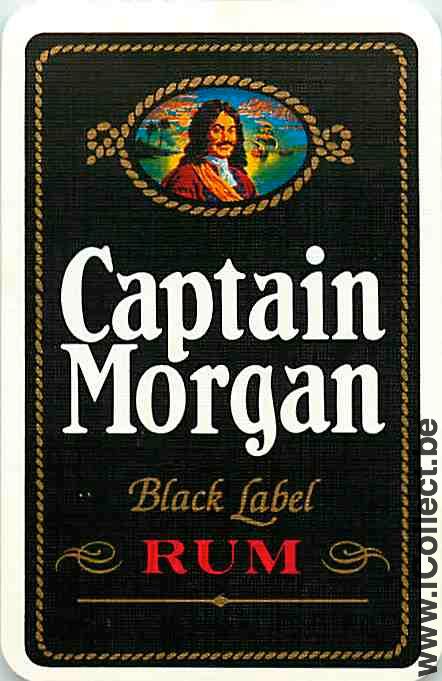 Single Swap Playing Cards Alcohol Rhum Captain Morgan (PS04-27H) - Click Image to Close