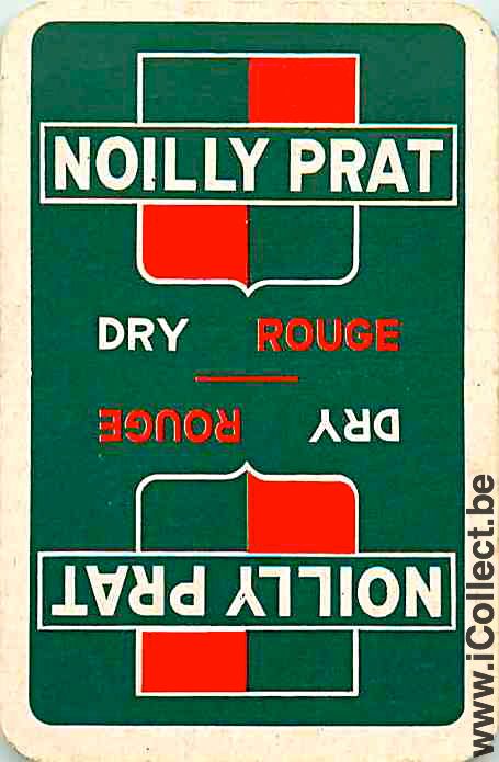 Single Swap Playing Cards Alcohol Noilly Prat Vermouth(PS06-29G)