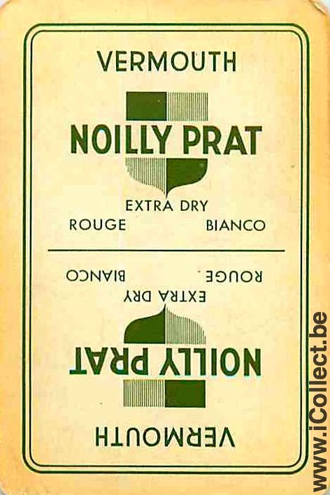 Single Swap Playing Cards Alcohol Noilly Prat Vermouth(PS06-30A)