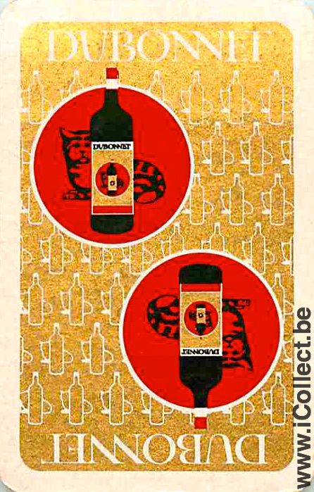 Single Swap Playing Cards Alcohol Dubonnet Vermouth (PS06-14F)