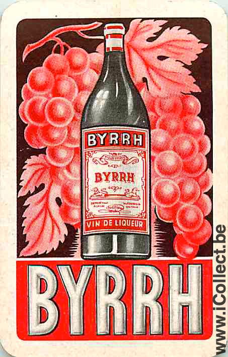 Single Swap Playing Cards BYRRH Liquor Wine (PS05-16F)