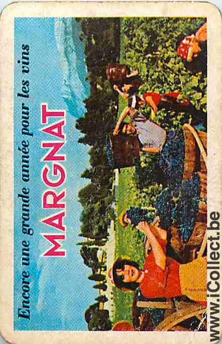 Single Swap Playing Cards Alcohol Wine Margnat (PS11-13I)