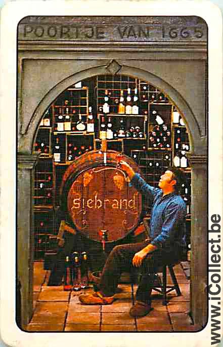 Single Swap Playing Cards Alcohol Wine Siebrand (PS06-26H)