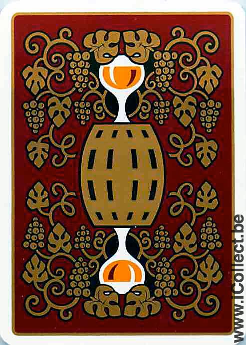 Single Swap Playing Cards Alcohol Wine (PS06-26G) - Click Image to Close