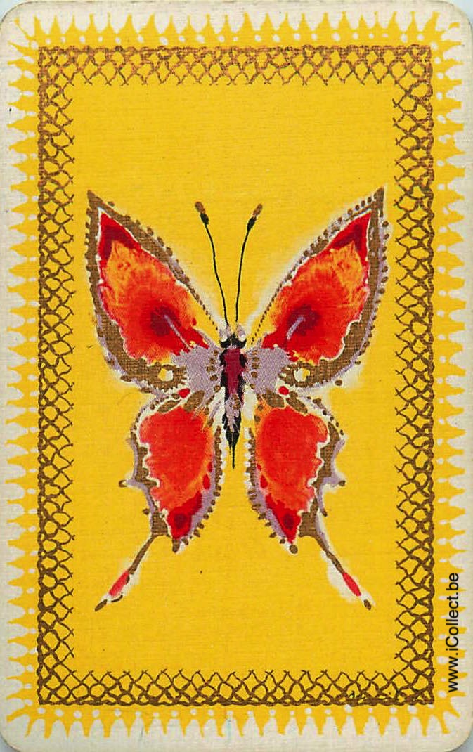 Single Swap Playing Cards Animal Butterfly (PS24-11A)