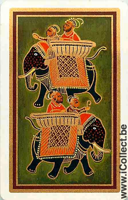 Single Playing Cards Animal Elephant (PS09-48I)