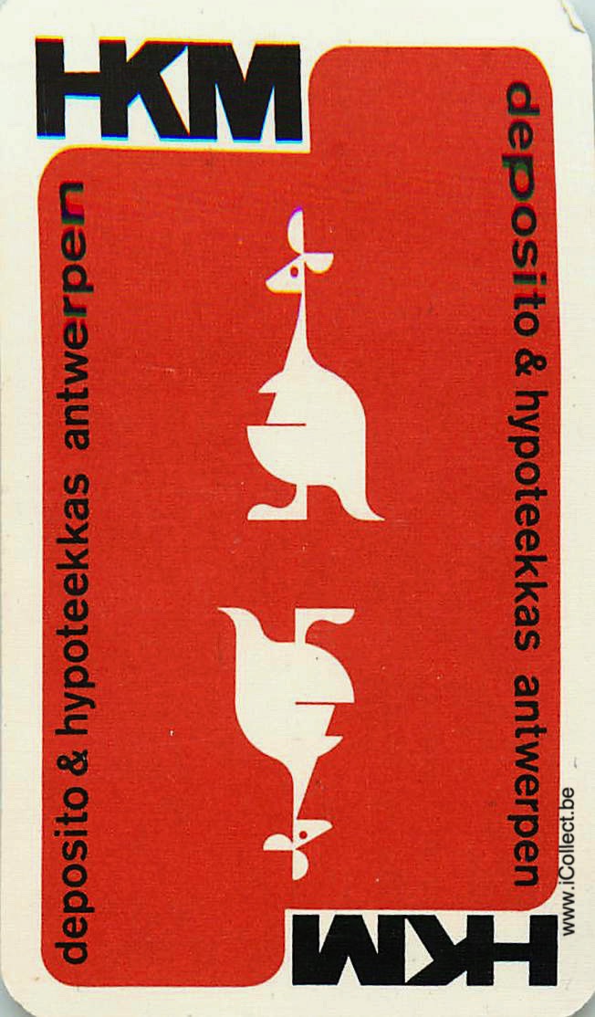Single Swap Playing Cards Animal Wallaby HKM (PS02-14H)
