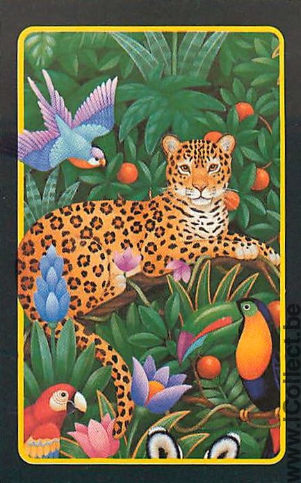 Single Playing Cards Animal Tiger (PS05-52B) - Click Image to Close