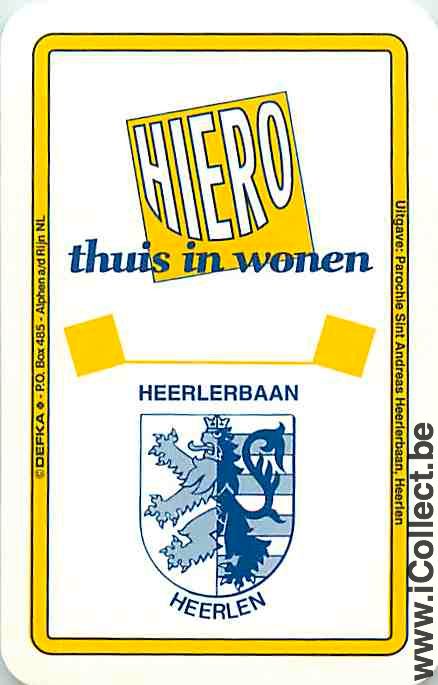 Single Swap Playing Cards Lion Heerlen (PS10-03B)