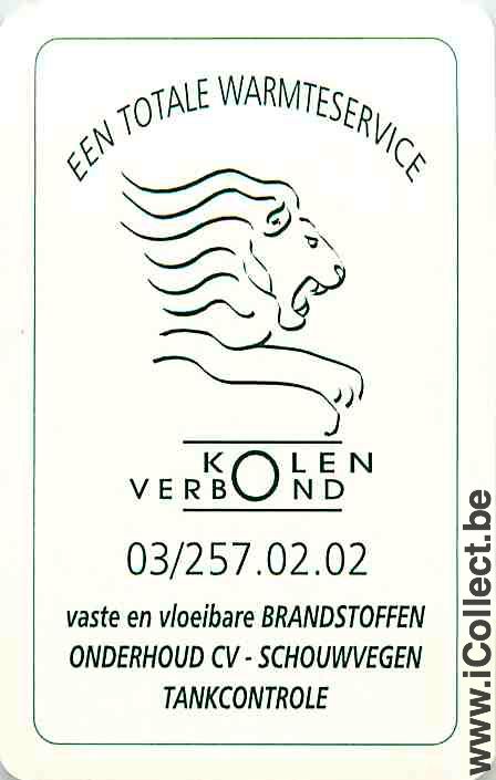 Single Swap Playing Cards Lion Kolen Verbond (PS10-04C)