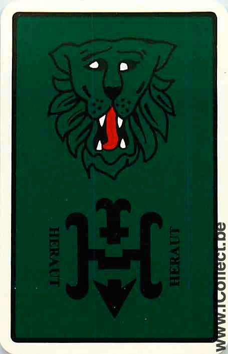 Single Swap Playing Cards Lion Heraut (PS10-04F)