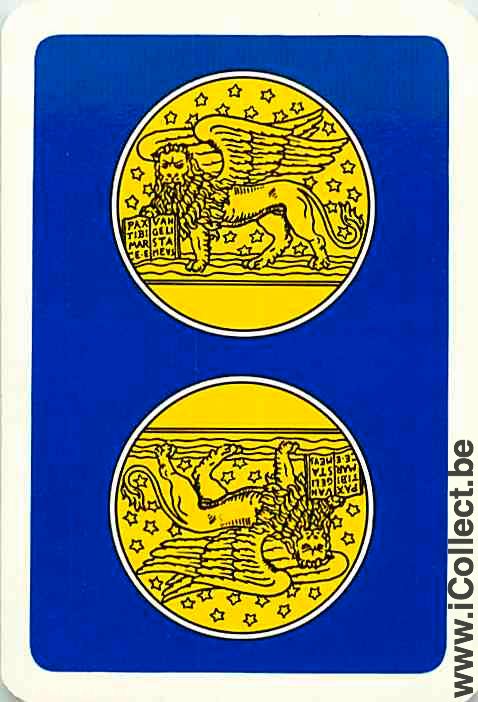 Single Swap Playing Cards Lion Venice (PS10-05A)