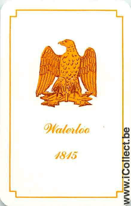 Single Swap Playing Cards Animal Eagle Waterloo 1815 (PS10-08E)