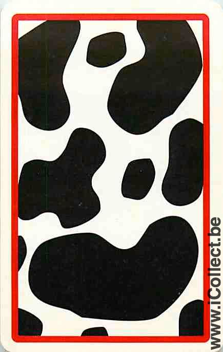 Single Playing Cards Animal Cow (PS10-19E) - Click Image to Close