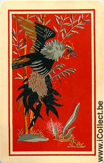 Single Swap Playing Cards Animal Cock (PS01-17G)