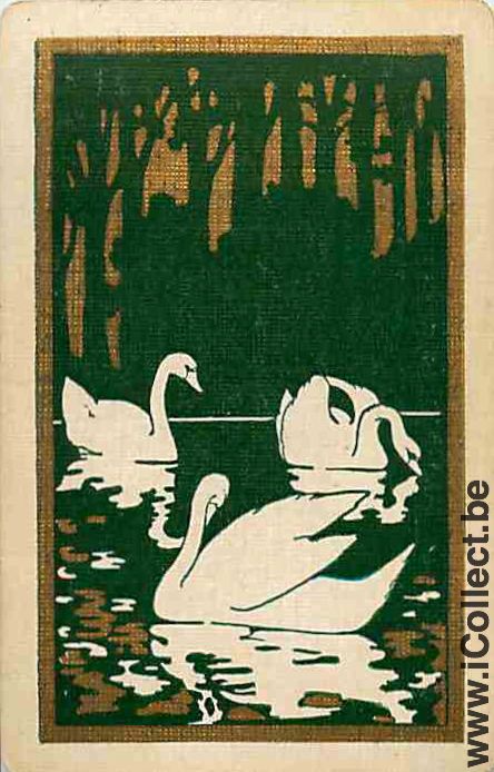 Single Playing Cards Animal Swan (PS12-09F)