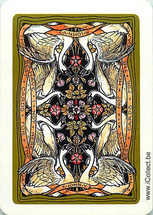 Single Swap Playing Cards Animal Swan (PS20-05D)
