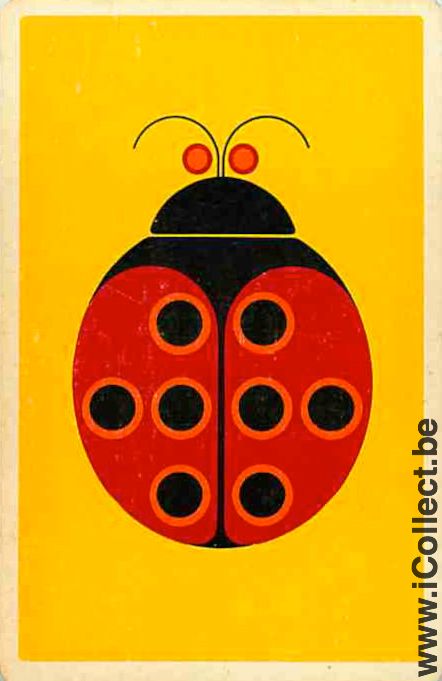 Single Playing Cards Animal Ladybug (PS12-23C)