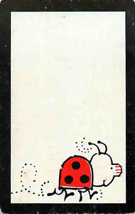 Single Playing Cards Animal Ladybug (PS12-23G)