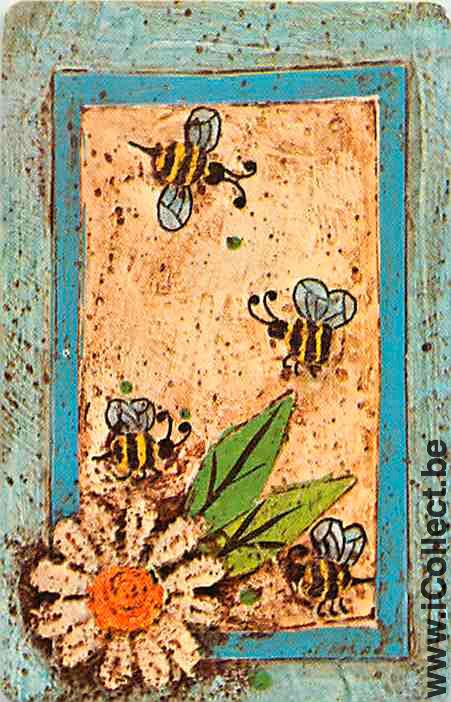 Single Playing Cards Animal Bees (PS12-23H)