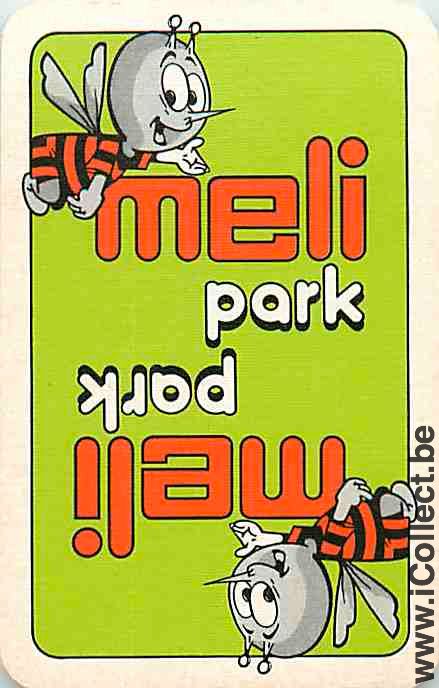 Single Playing Cards Animal Bee Meli (PS12-24C)