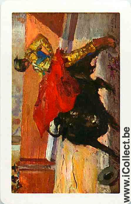 Single Swap Playing Cards Animal Bull Bullfight (PS14-03D)