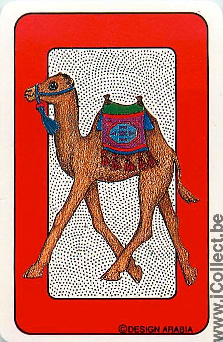 Single Playing Cards Animal Camel (PS02-31G)