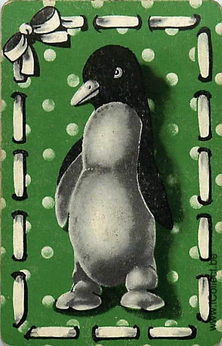 Single Swap Playing Cards Animal Penguin (PS20-04C) - Click Image to Close