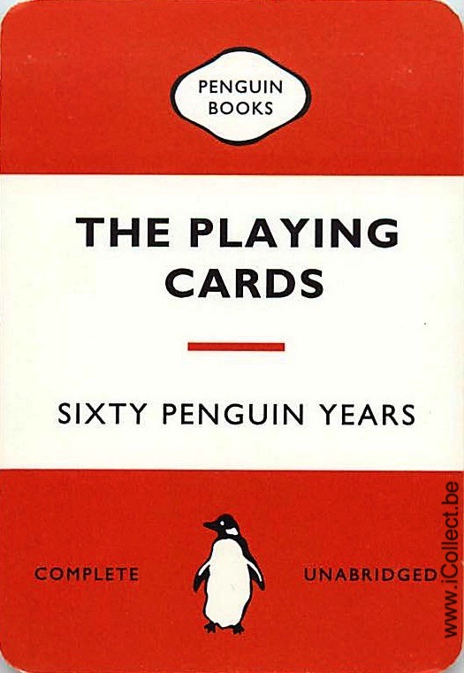 Single Swap Playing Cards Animal Penguin (PS20-04H)