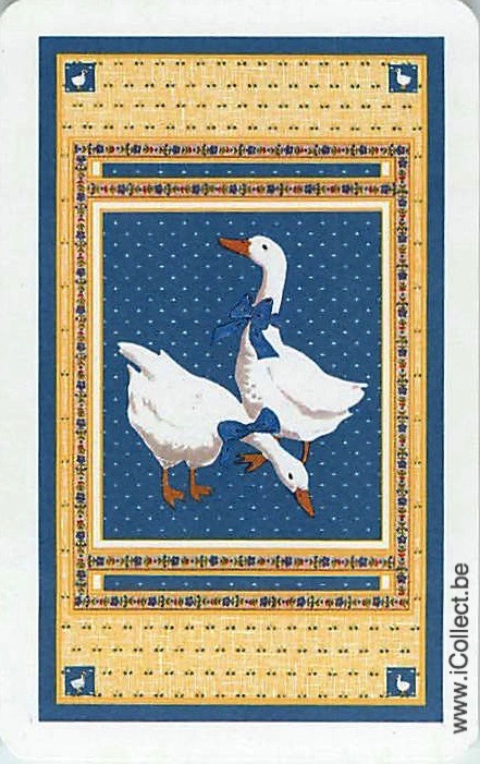 Single Swap Playing Cards Animal Goose (PS20-06E) - Click Image to Close