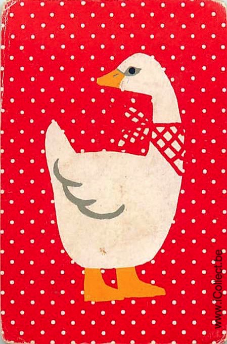 Single Swap Playing Cards Animal Goose (PS20-06G)