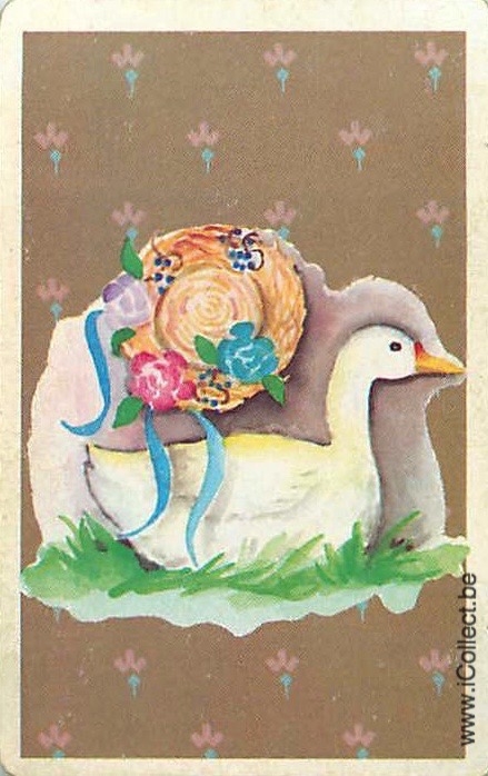 Single Swap Playing Cards Animal Goose (PS20-06H) - Click Image to Close