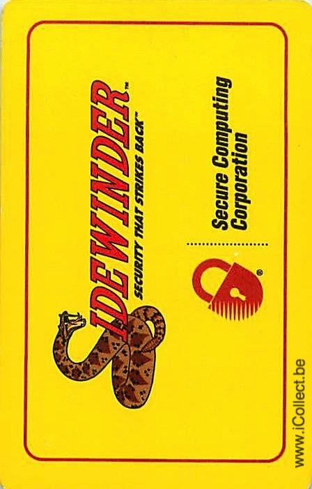 Single Swap Playing Cards Animal Snake (PS21-49B)