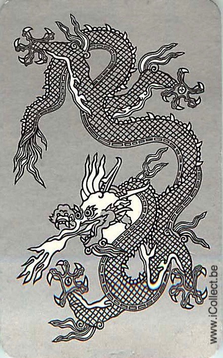 Single Swap Playing Cards Animal Dragon (PS21-58D)