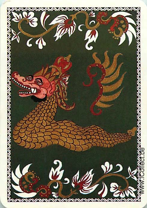 Single Swap Playing Cards Animal Dragon (PS21-59D)