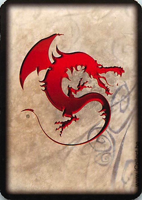 Single Swap Playing Cards Animal Dragon (PS21-59I)