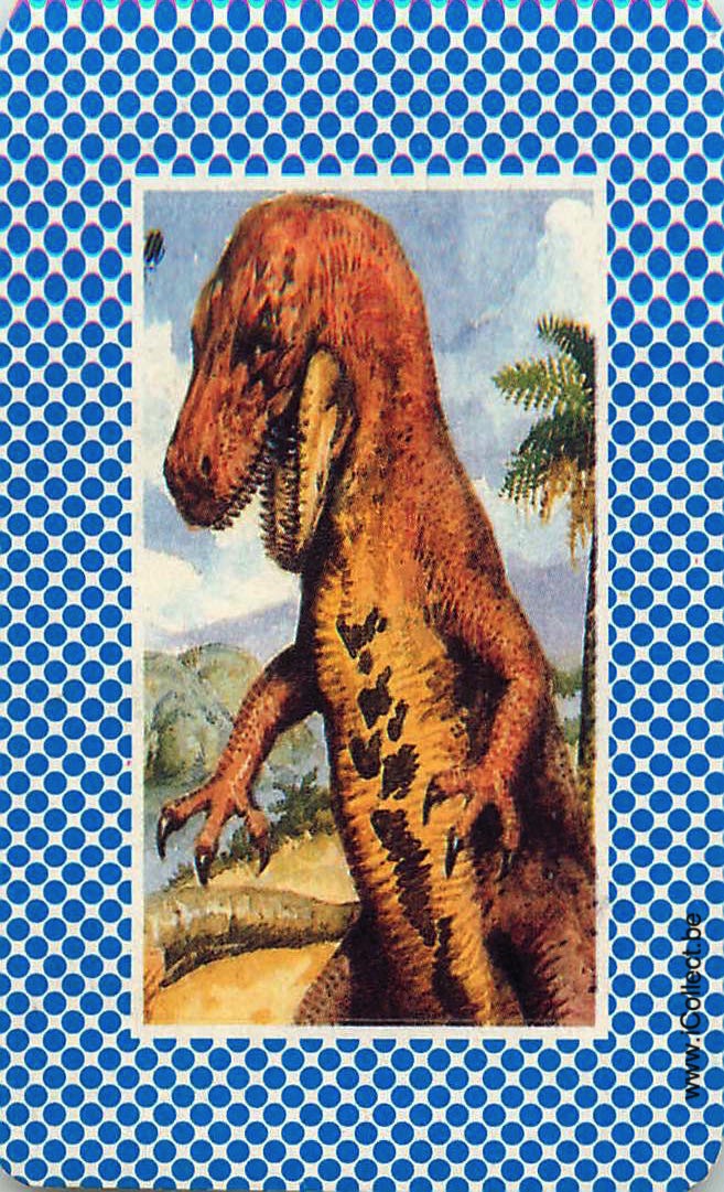 Single Swap Playing Cards Animal Dynosaur (PS24-13A) - Click Image to Close