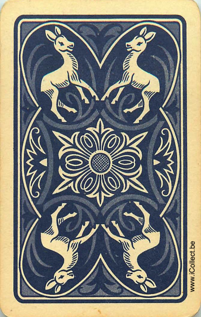 Single Swap Playing Cards Animal Deer (PS24-13I)