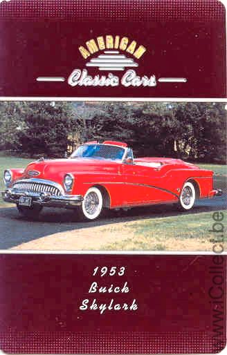 Single Playing Cards Automobile American Classic Car (PS03-23A)