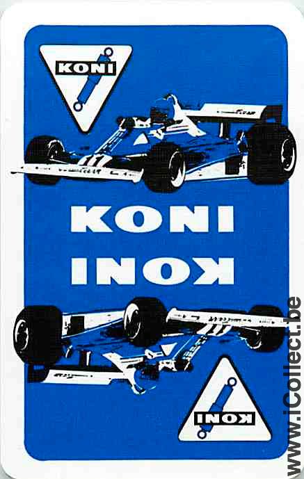 Single Swap Playing Cards Automobile Formula One Koni (PS20-54F)