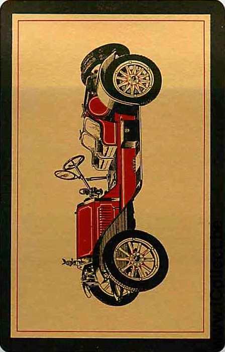 Single Playing Cards Automobile Vintage Car (PS14-48G)