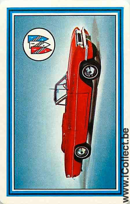 Single Playing Cards Automobile Vintage Car (PS14-48H)