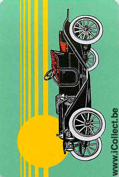 Single Swap Playing Cards Automobile Vintage Car (PS14-49B)