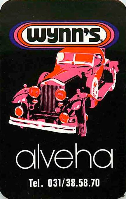 Single Playing Cards Automobile Car Wynn's Alveha (PS14-50D)