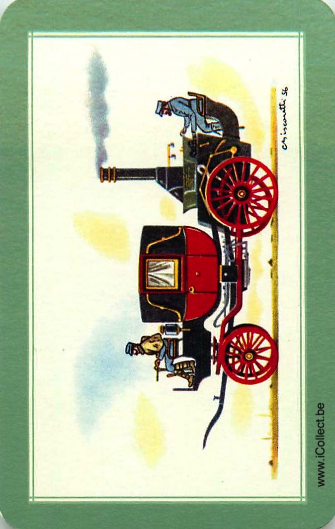 Single Swap Playing Cards Automobile Steam Car (PS19-11I)
